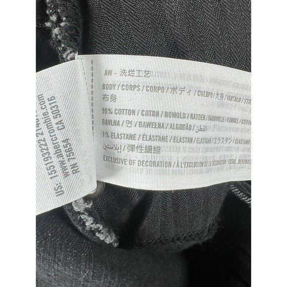 Abercrombie Fitch 90’s Slim Straight Ultra High Rise Curve Love Jeans 28/6S - Picture 9 of 9